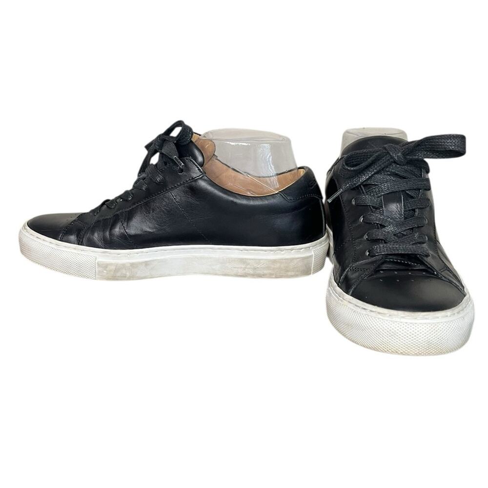 GREATS Brooklyn Royal Nero Leather Low Top‎ Made in Italy Sneaker Men’s Size 8
